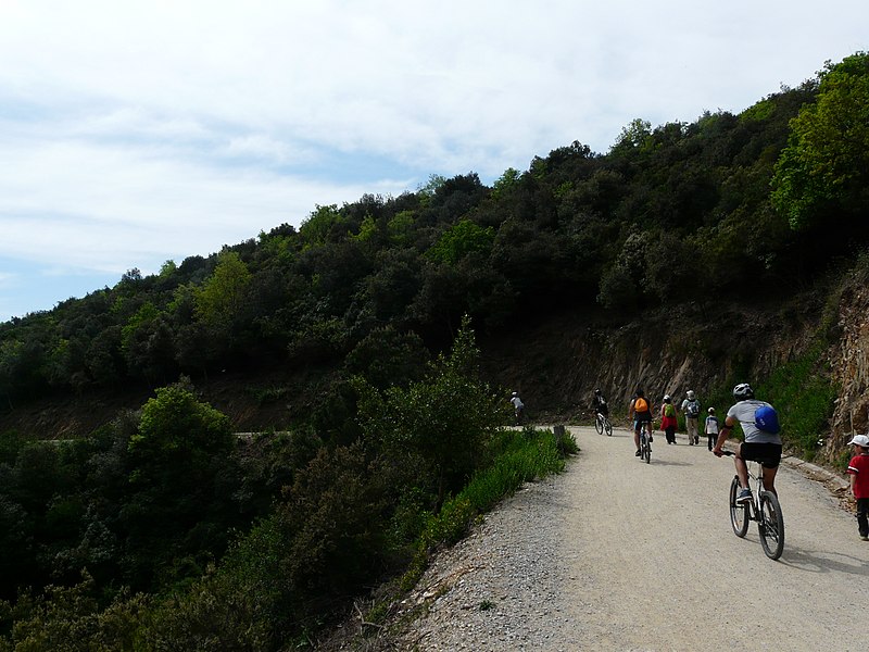 File:El passeig de les Aigües prop del portell de Valldaura P1240301.JPG