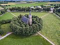 Linden trees at the St. Elisabeth Church