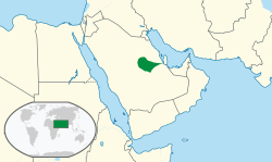 Location of Nejd