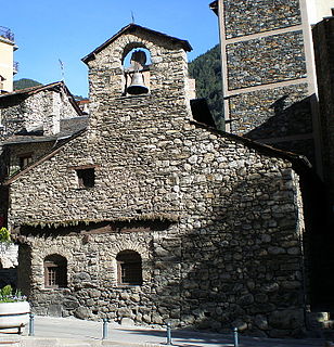 Església de Sant Miquel de la Mosquera chur in Encamp, Andorra