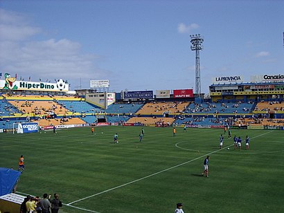 Cómo llegar a Estadio Insular en transporte público - Sobre el lugar