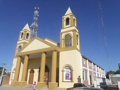 Église néo-classique de General José de San Martín.