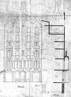 Fachada y sección Casa Batlló (1904).jpg