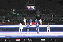 Fencing at the 2020 Summer Olympics – Men's sabre (6).jpg