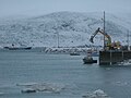 Fishing boats in the Canadian Baffin Bay in 2007