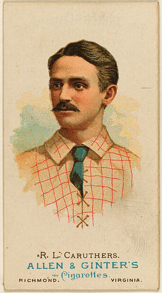 File:Flickr - …trialsanderrors - R.L. Caruthers, right fielder, St. Louis Browns, 1887.jpg