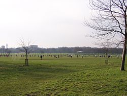 Football matches in Regent's Park Footballers in Regent's Park.jpg