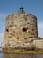 Tour Martello à Fort Denison, dans le port de Sydney.