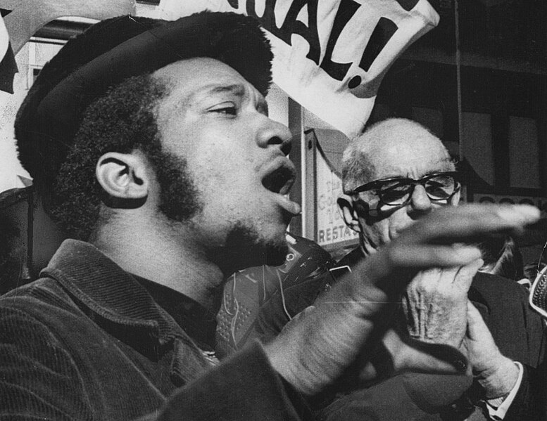 File:Fred Hampton and Benjamin Spock at a protest rally outside the Everett McKinley Dirksen U.S. Courthouse in Chicago, 1969.jpg