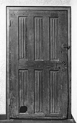 French - Door with Cat Hole - Walters 64164