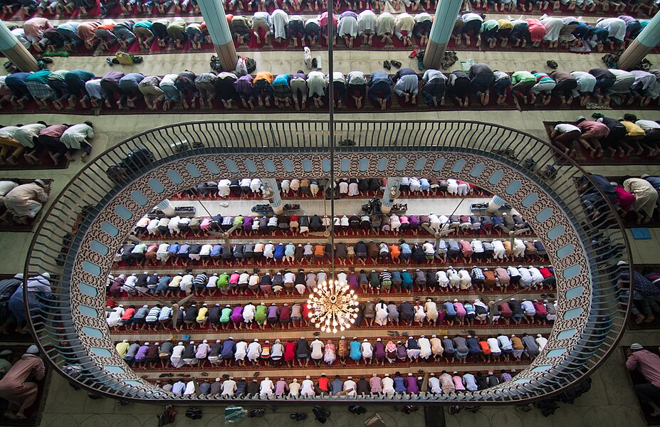 Baitul Mukarram Mosque in Dhaka, Bangladesh by Azim Khan Ronnie