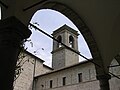 Il campanile dell'Ammanati, visto dal chiostro.