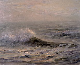 Vague bondissante (vers 1930), Paris, musée national de la Marine