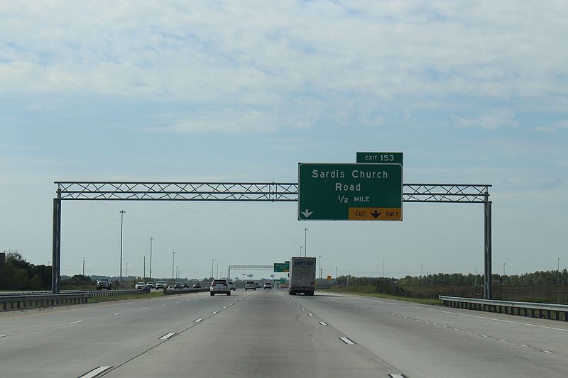 File:Georgia I75sb Exit 153 .5 mile.jpg