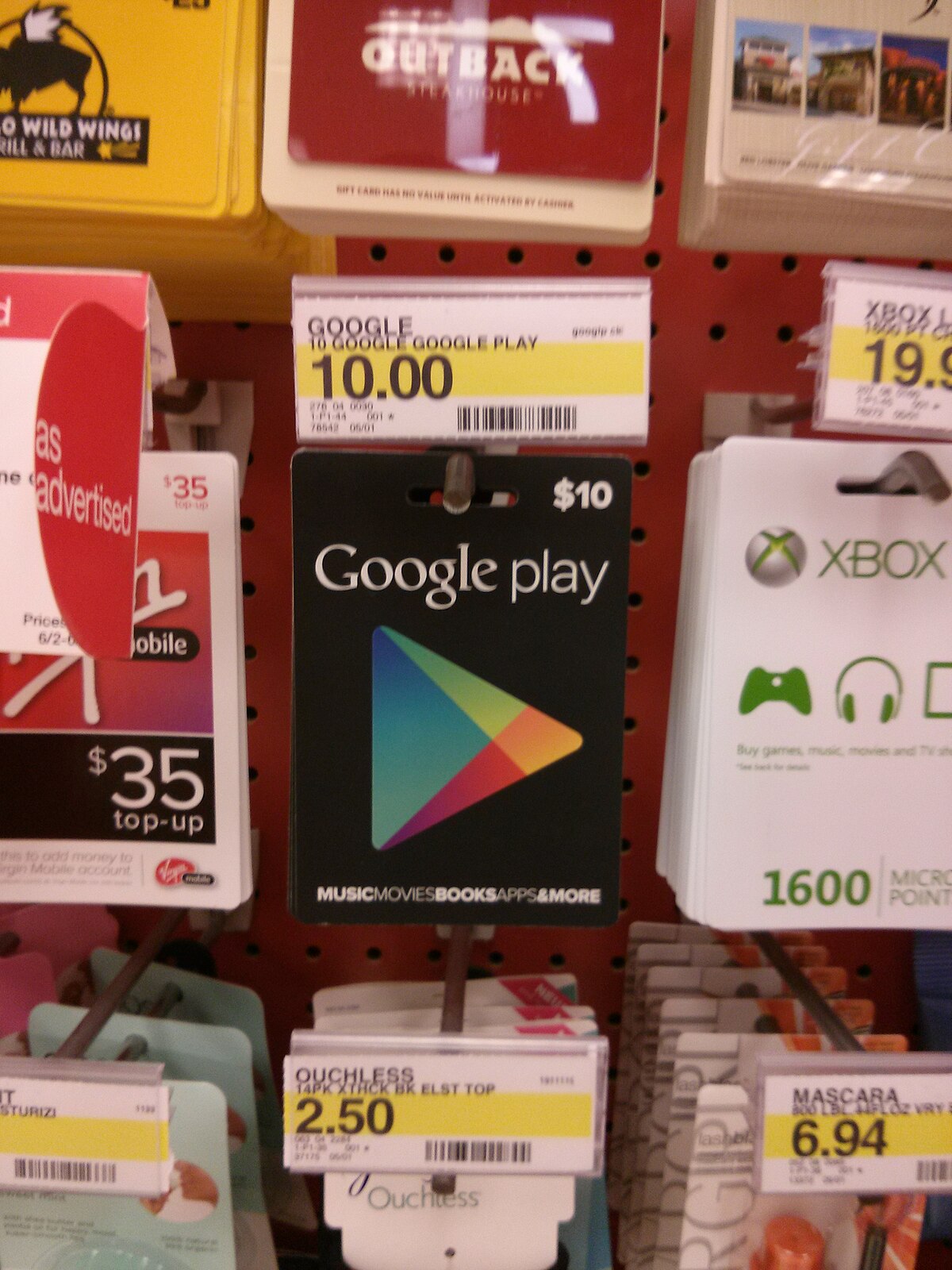 Google Play Store, Google Wiki