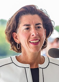 Gina Raimondo 75th Governor of Rhode Island; United States Secretary of Commerce nominee