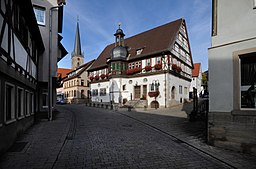Grünsfeld, a nice town in the Main-Tauber-Kreis.