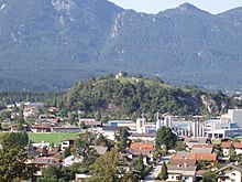 Das Grattenbergl am Westrand von Kirchbichl