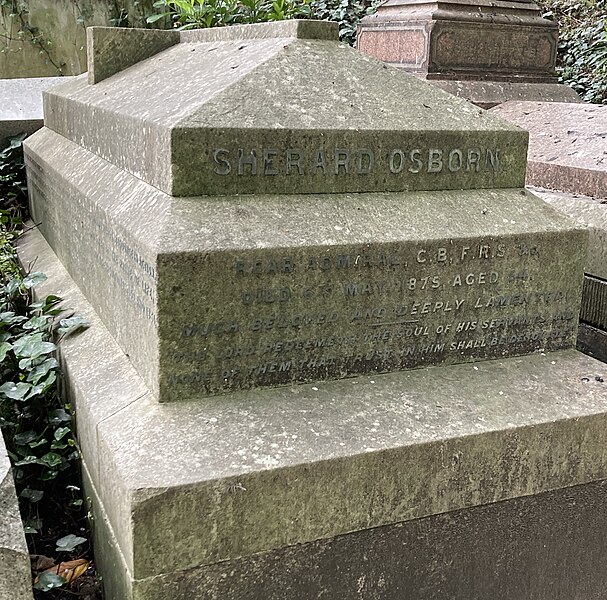 File:Grave of Sherard Osborn in Highgate Cemetery.jpg