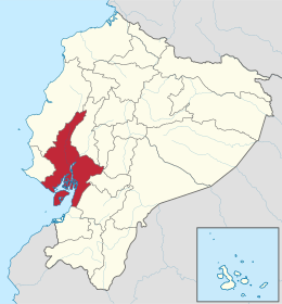 Provincia di Guayas – Localizzazione