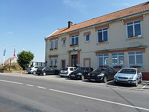 Guemps (Pas-de-Calais) mairie.JPG