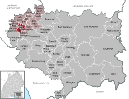 Kaart van Guggenhausen