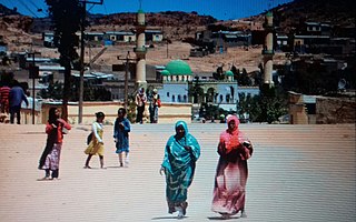 Senafe Place in Debub. جنوب, Eritrea
