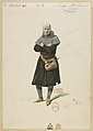 Français : Halévy - Charles VI - Paul Lormier 1842-1843 - 18. Raymond, 1er costume, M. Levasseur.jpg