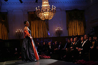 Harolyn Blackwell performs in the East Room of the White House Harolyn Blackwell performs in the East Room of the White House.jpg