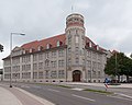 Deutsch: Hegel-Gymnasium in Magdeburg-Altstadt. This is a photograph of an architectural monument. It is on the list of cultural monuments of Magdeburg.