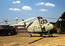 A Mil Mi-4 at Belgrade Aviation Museum Helikopter SFRJ MI-4.jpg