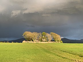 The church, just before the storm; 2021