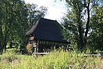 Thatched roof house