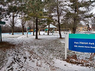 <span class="mw-page-title-main">Heron Park</span> Neighbourhood in Ottawa, Ontario, Canada