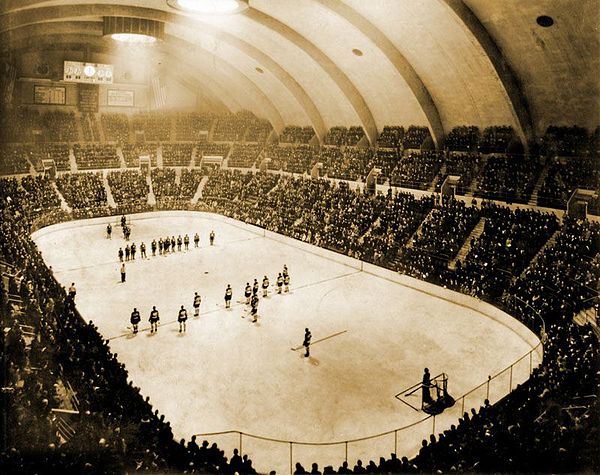 Hershey Bears opening night, 1937