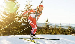 Hilde Fenne Norwegian biathlete