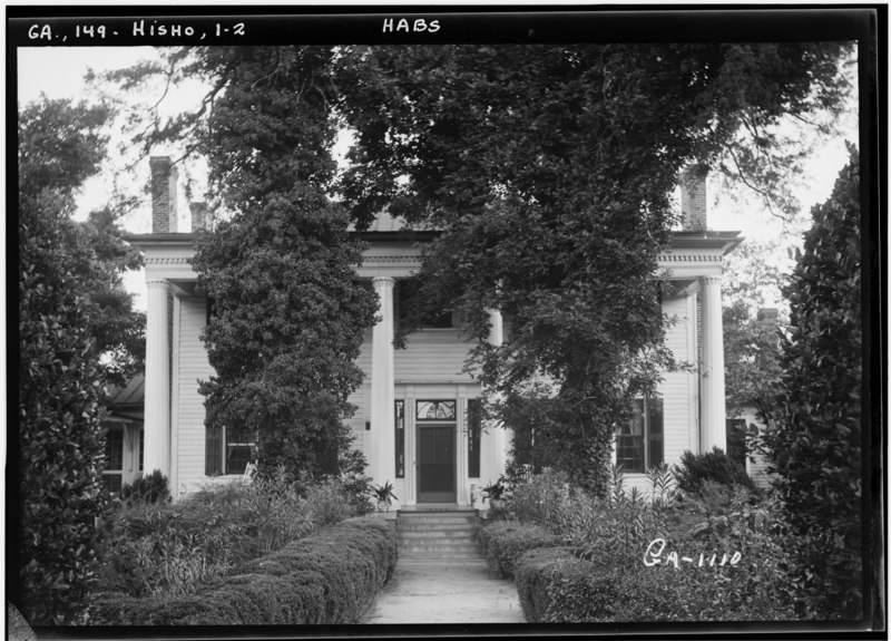 File:Historic American Buildings Survey L. D. Andrew, Photographer Aug. 13, 1936 FRONT ELEVATION - Casulon Plantation, Georgia Highway 186, along Jones Woods Road, High Shoals, Morgan HABS GA,149-HISHO,1-2.tif