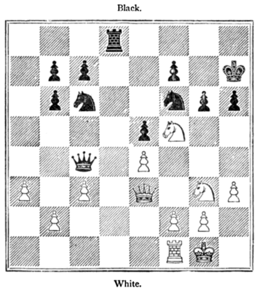 Fig. 8. [Position after White's 28th move.]