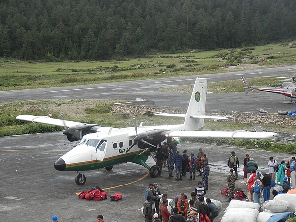 Tara Air DHC-6 Twin Otter at Simikot Airport