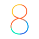 Logo di iOS 8