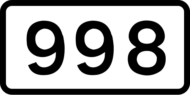 Число 998