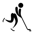 Görüntü Buz hokeyi pictogram.svg açıklaması.