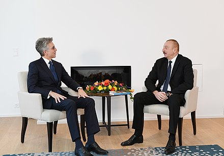 SAP CEO meeting with Azerbaijan leader Ilham Aliyev