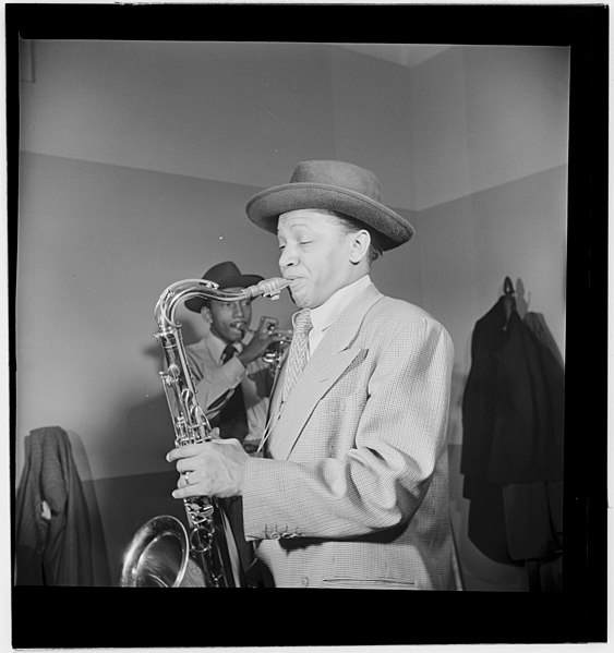 File:Illinois Jacquet, New York, N.Y., ca. May 1947 (William P. Gottlieb 12581).jpg