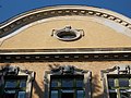 Illyés Gyula High School, oval window, 2018 Dombóvár.jpg