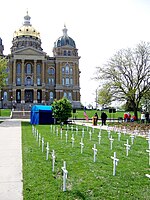 Workers Memorial Day in Iowa, 2007 Iowa Workers Memorial Day (4561329176).jpg