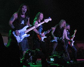 Iron Maiden - bass and guitars 30nov2006.jpg
