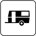 panneaux de signalisation routière italienne - icône caravan.svg