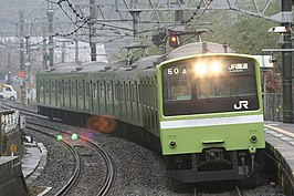Yamatoji-lijn op de kaart