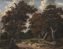 Jacob Isaacksz. van Ruisdael - Road through an Oak Forest - Google Art Project.jpg